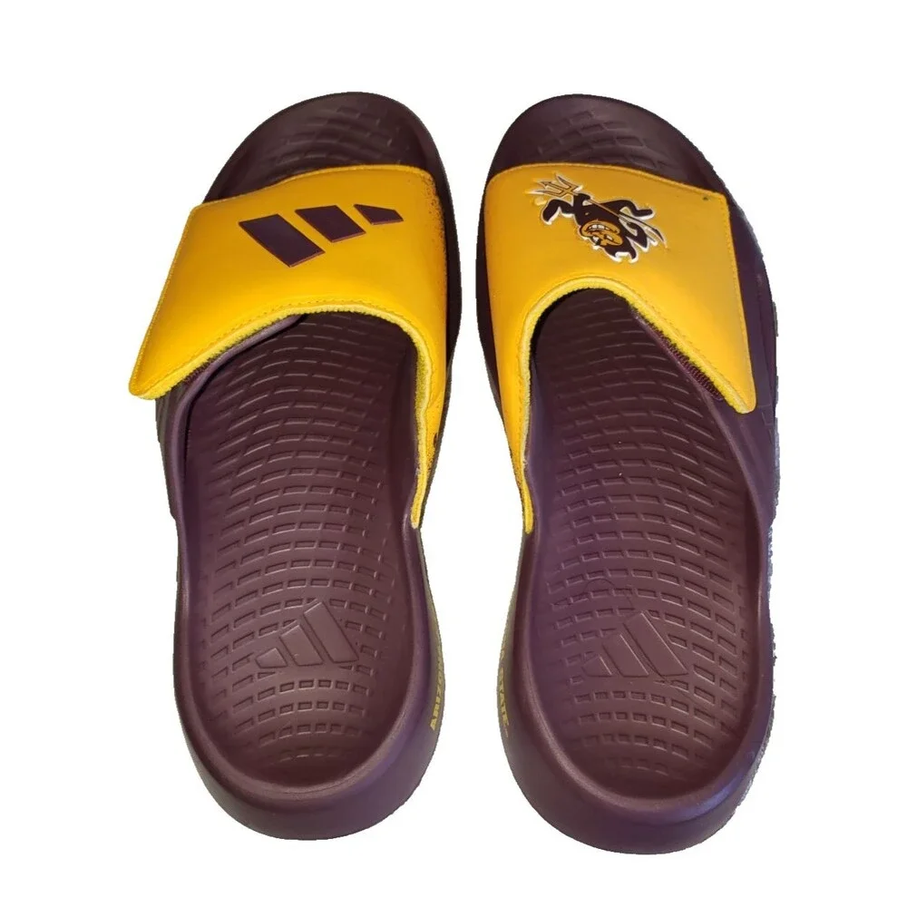 Adidas Light blaze Arizona State Sun Devils Slides Men’s Size 11